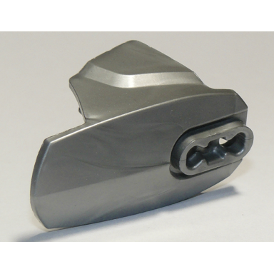 flat silver hero factory armor with ball joint socket - size 5