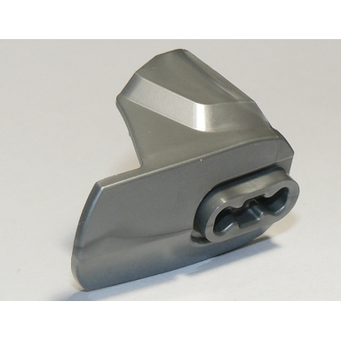 flat silver hero factory armor with ball joint socket - size 4
