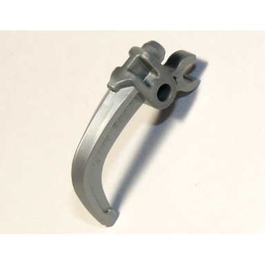 flat silver hero factory weapon claw with clip