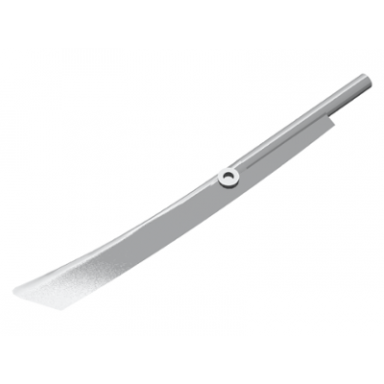 flat silver propeller 1 blade 10l with bar sword blade