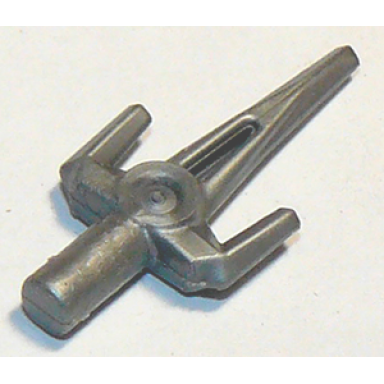 flat silver minifigure weapon sai