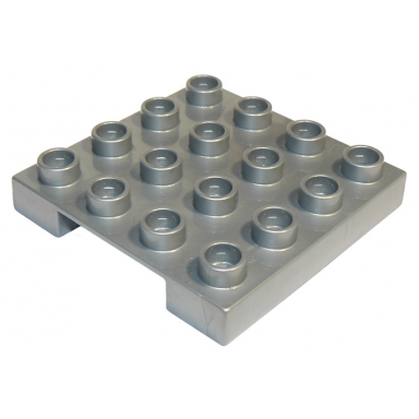 flat silver duplo loading pallet 4 x 4 smooth side