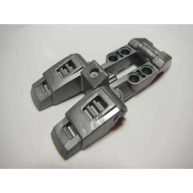 flat silver hero factory foot large with 2 toes