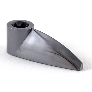 flat silver bionicle 1 x 3 tooth with axle hole bohrok eye