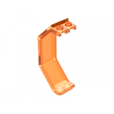 trans-orange panel 3 x 2 x 6