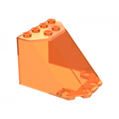 trans-orange windscreen 5 x 4 x 3