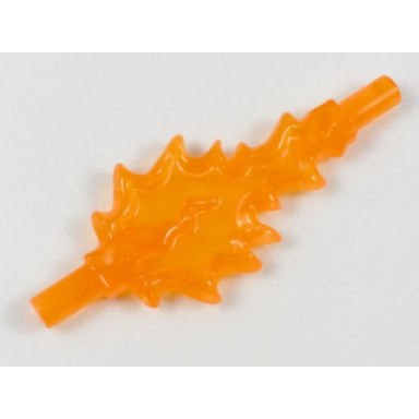 trans-orange power burst bolt large with bar ends