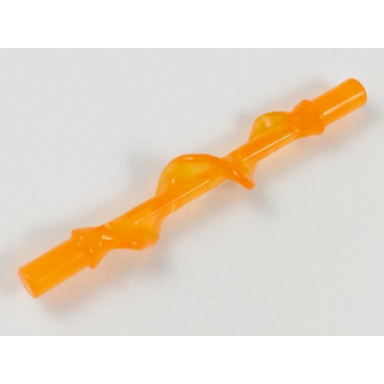 trans-orange power burst bolt spiral with bar ends