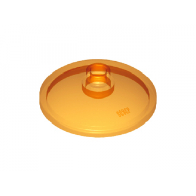 trans-orange dish 3 x 3 inverted radar
