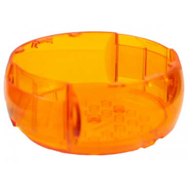 trans-orange container x-pod barrel section 10 x 10 x 3 1 3