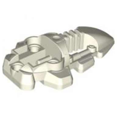 pearl white bionicle foot rahkshi