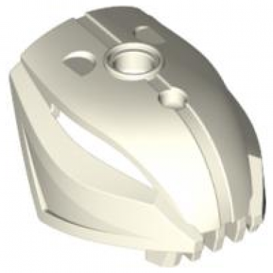 pearl white bionicle head rahkshi