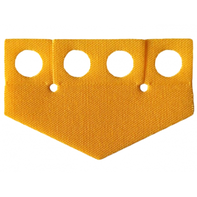 minifigure skirt cloth with 4 holes tapered pointed bottom