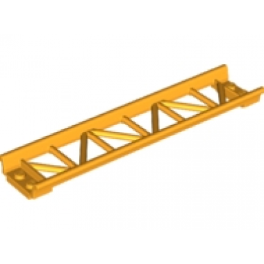 bright light orange train track roller coaster straight 16l