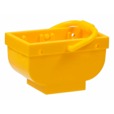 bright light orange belville utensil basket with same color handle 30109 48246