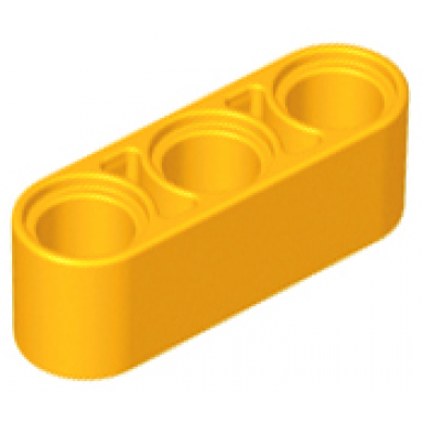 bright light orange technic liftarm thick 1 x 3