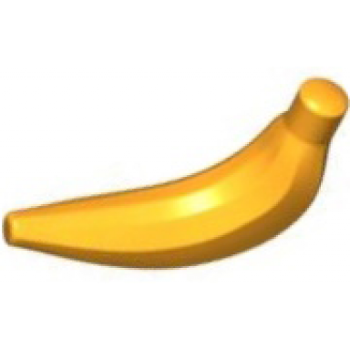bright light orange banana