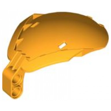 bright light orange bionicle bohrok windscreen 4 x 5 x 7