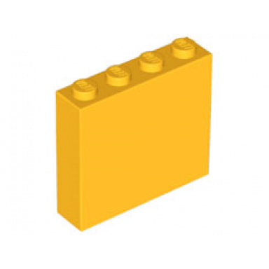 bright light orange brick 1 x 4 x 3