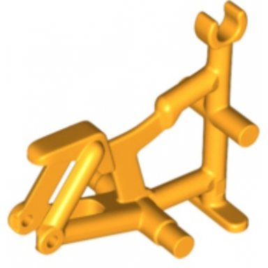 bright light orange tricycle frame