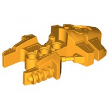 bright light orange bionicle foot toa hordika
