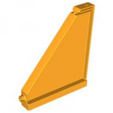 bright light orange duplo roof support