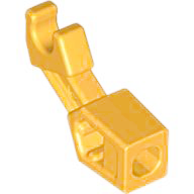 bright light orange arm mechanical exo-force bionicle thin support