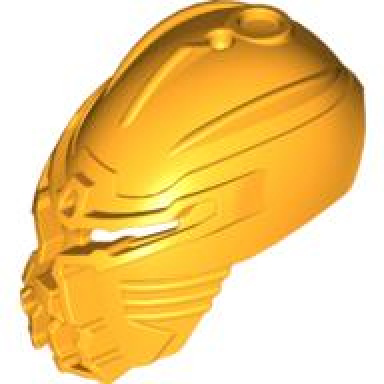 bright light orange bionicle mask ignika mata nui version