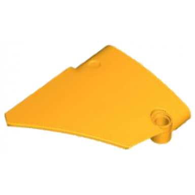 bright light orange technic panel fairing 13 large short smooth side a