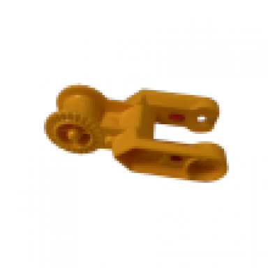 duplo digger bucket arm double with locking ring and red gaskets