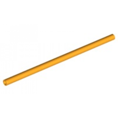 bright light orange hose rigid 3mm d 9l 7.2cm