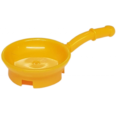 bright light orange friends accessories frying pan