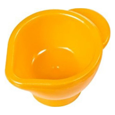 bright light orange friends accessories measuring cup