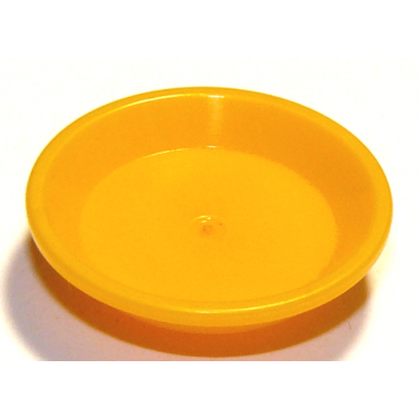 bright light orange friends accessories dish round