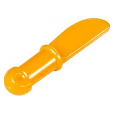 bright light orange friends accessories cutlery knife