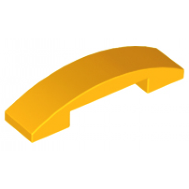 bright light orange slope curved 4 x 1 x 2 3 double