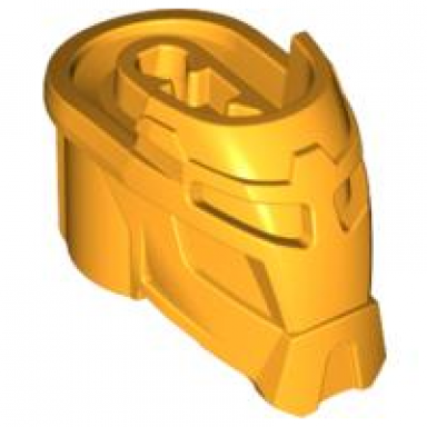 bright light orange hero factory head