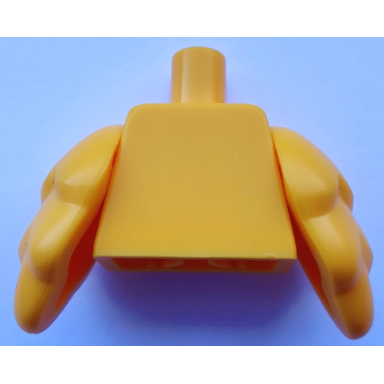 bright light orange torso plain bright light orange bird wings bam