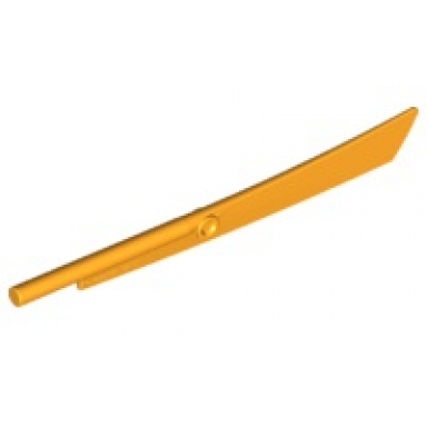 bright light orange propeller 1 blade 10l with bar sword blade