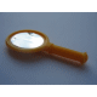 bright light orange scala utensil hand mirror with mirrored oval pattern sticker - sets 3112 3117 3119 3200 3203 3210 3211 3241 3242 3270 5400 5413 5823 5963