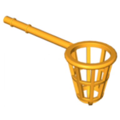 bright light orange minifigure utensil net fabuland wind gauge
