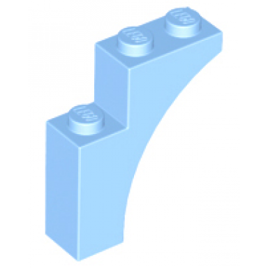 bright light blue arch 1 x 3 x 3
