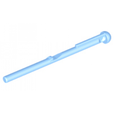 bright light blue projectile arrow bar 8l with round end spring shooter dart