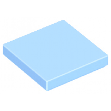 bright light blue tile 2 x 2