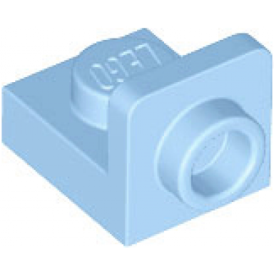 bright light blue bracket 1 x 1 - 1 x 1 inverted
