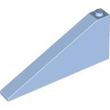 bright light blue slope 25 8 x 1 x 3