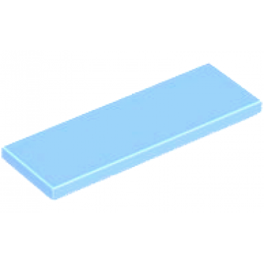 bright light blue tile 2 x 6