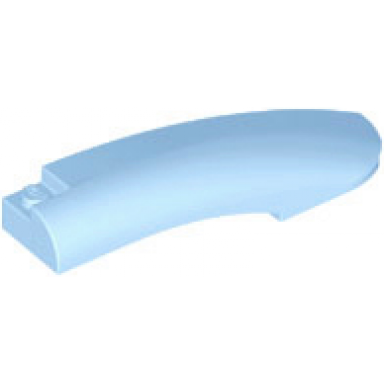 bright light blue wedge 10 x 2 x 2 right
