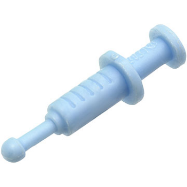 bright light blue minifigure utensil syringe
