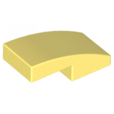 bright light yellow slope curved 2 x 1 x 2 3